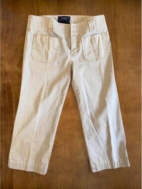 Sanctuary beige utility capri pants in size 28.